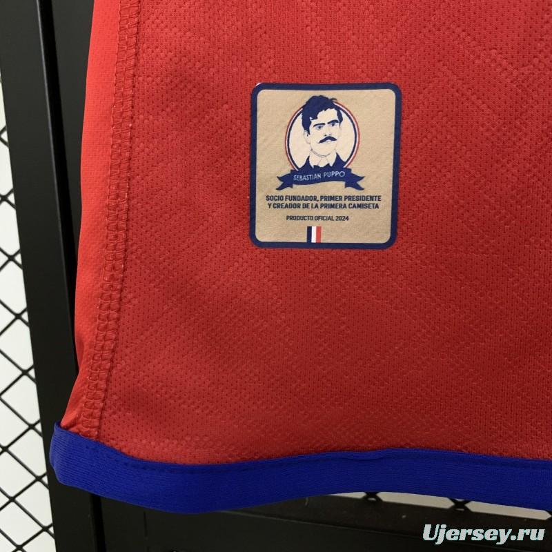 25/26 Uruguayan  Atlético Nacional Red Jersey