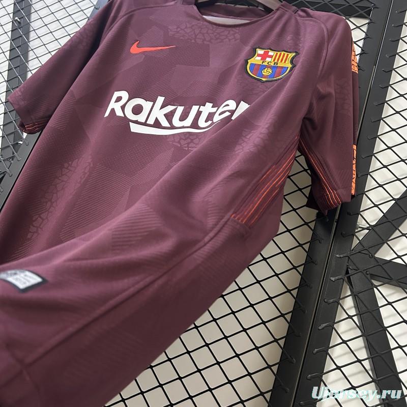 Retro 17/18 Barcelona Third Jersey