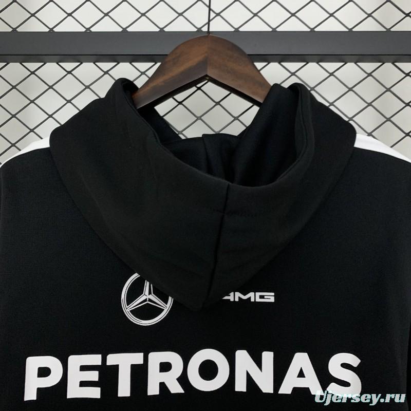 2025 F1 Formula AMG Black Hoodie