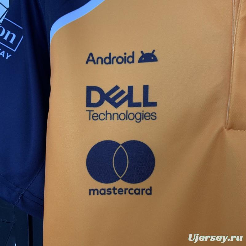 2025 Polo F1 Formula Orange Mclaren Norris Jersey