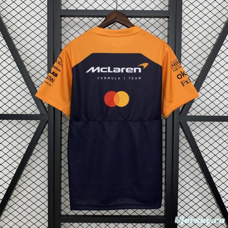 2025 F1 Formula Orange/Navy Mclaren Jersey