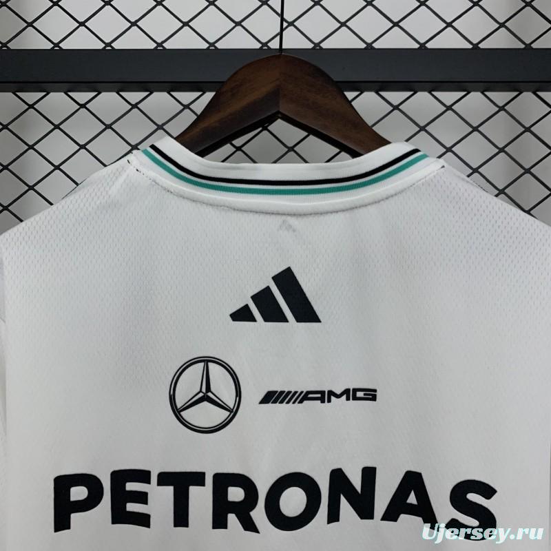 2025 F1 Formula AMG White T-Shirt