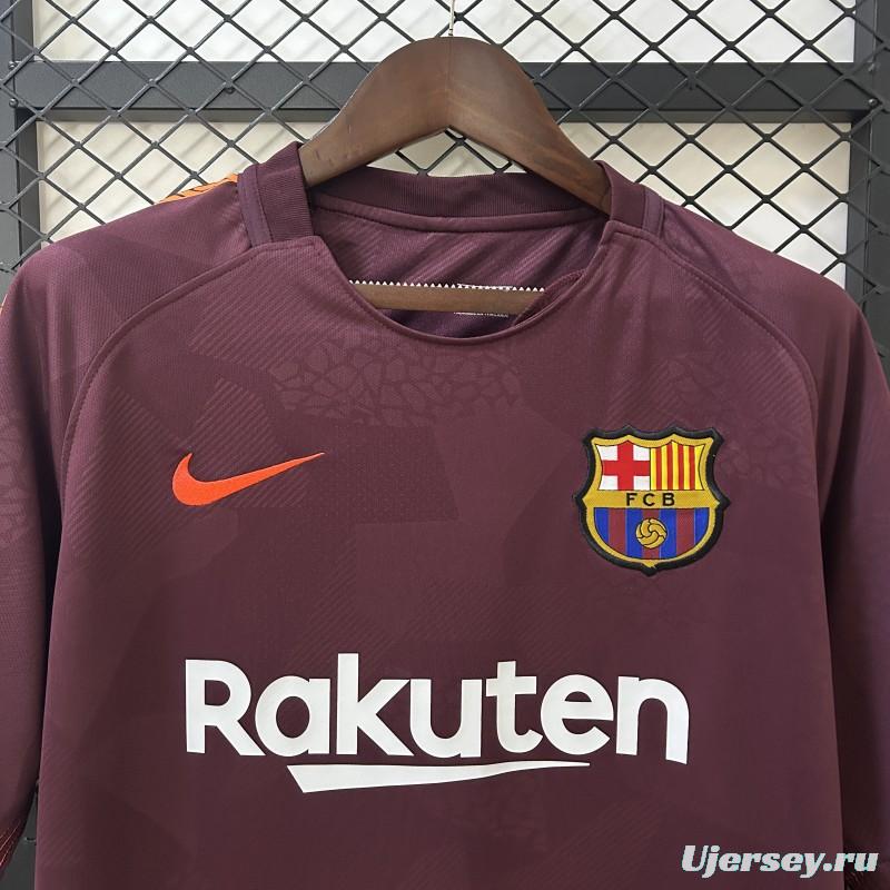 Retro 17/18 Barcelona Third Jersey