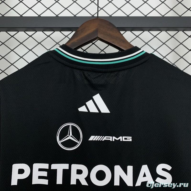 2025 F1 Formula AMG Black T-Shirt