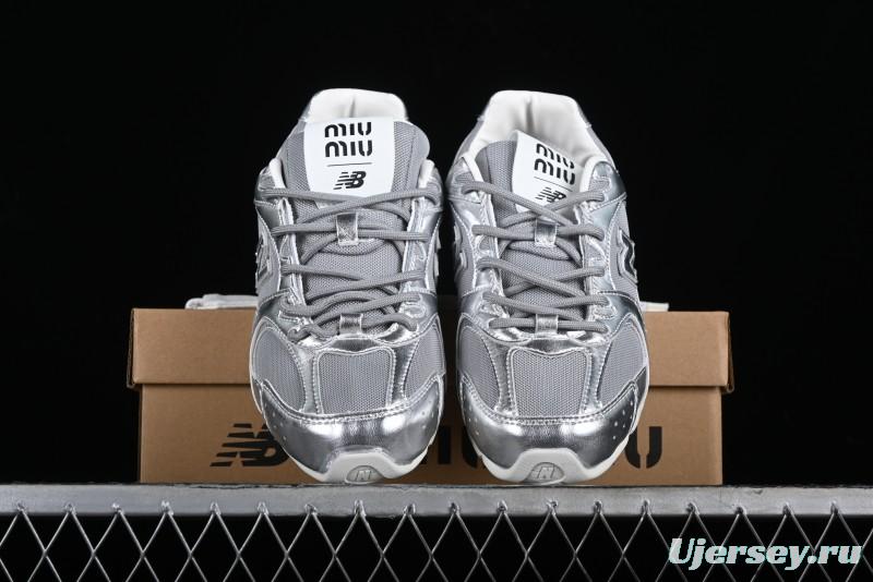MiuMiu x New Balance 530 Low-Top Classic Retro Casual Running Shoes - 530