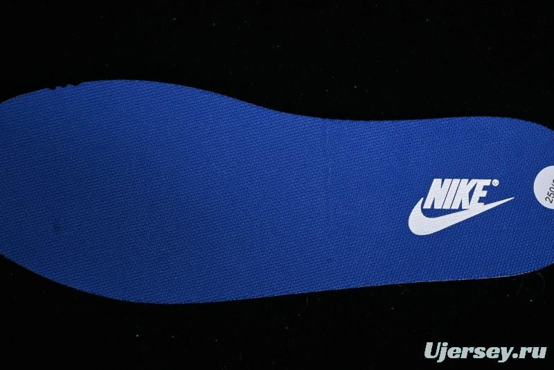 Nike SB Dunk Low Casual Skate Shoes in Black, White, and Blue - FQ8826-100