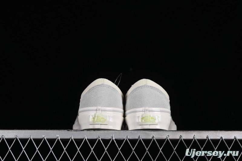 Vans Old Skool Reissue 136 Earth Macaron Patchwork Retro Casual Vulcanized Sneakers - VN000CRPGRN