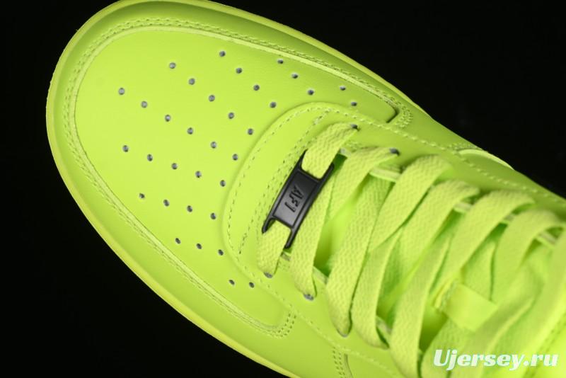Nike Air Force 1 '07 Low Top Casual Sneakers in Firefly Green - FA2407-301