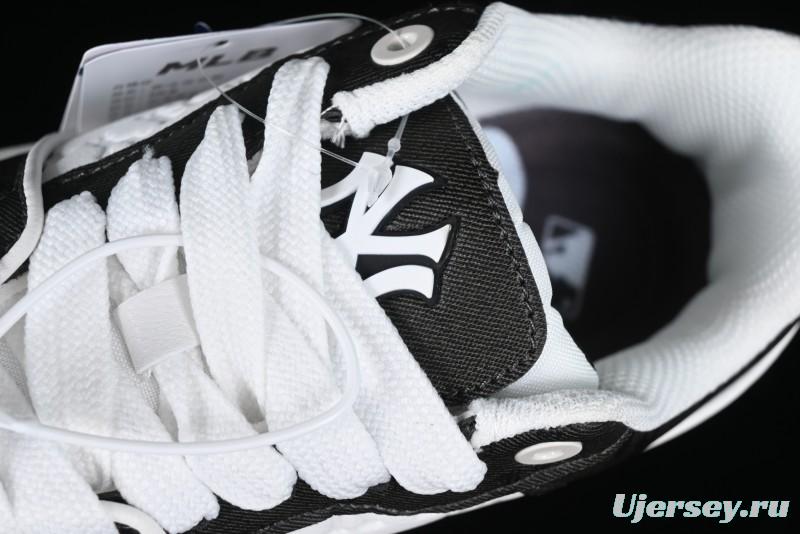 MLB NY Yankees Chunky Liner Classic Monogram Lightweight Platform Sneakers with 6cm Height Boost - 3ASXCMN4N50BKS