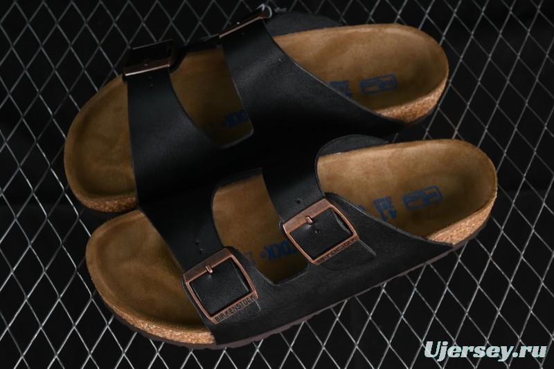 Birkenstock Sandals with Soft Suede Leather and Lambswool Footbed - G.D4
