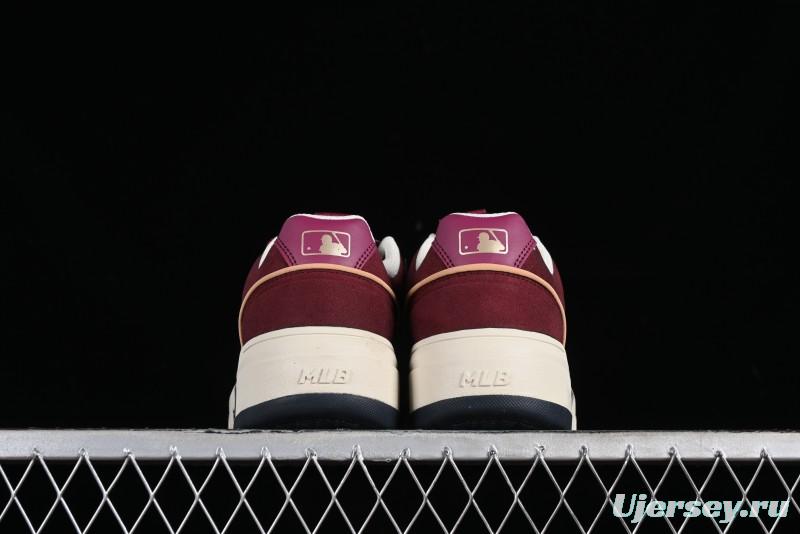 MLB Chunky Liner Basic New York Yankees Thick Platform Casual Sneakers with 6cm Height Increase - 3ASXCLS3N43WIS