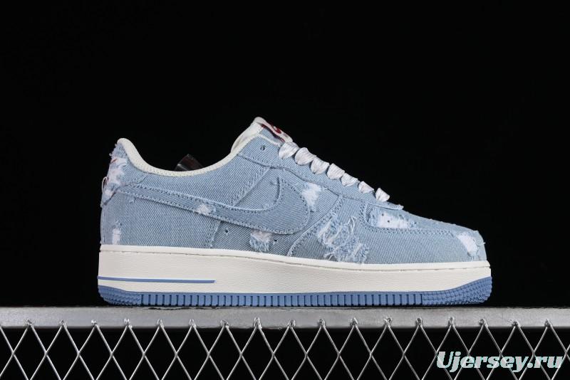 Levi's x Nike Air Force 1 '07 Low Denim Casual Sneakers - CH2211-168
