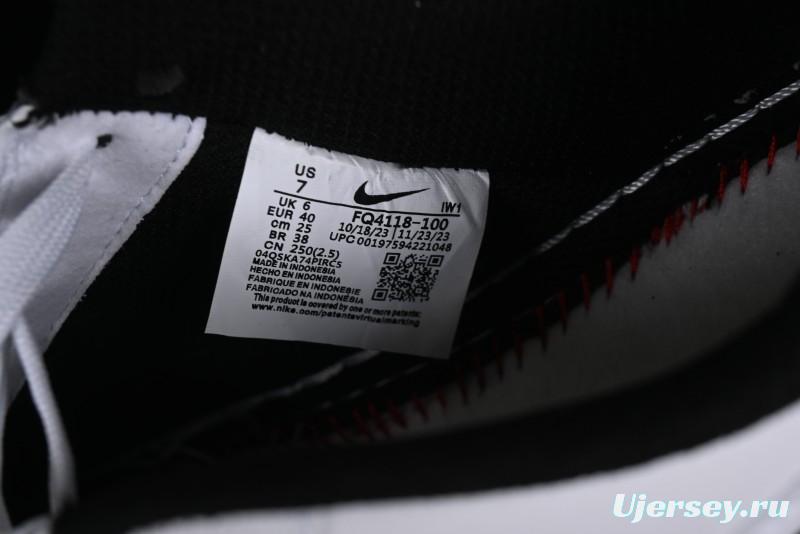 Nike Air Force 1 '07 Low Casual Sneakers with Full-Length Air Cushion - FQ4118-100