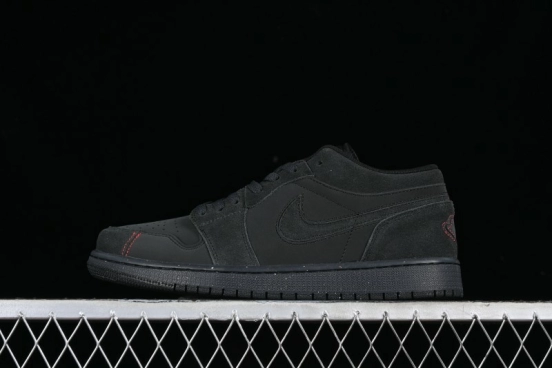 Nike Air Jordan 1 Low SE Craft "Dark Smoke Grey" Casual Sneakers - FD8635-001