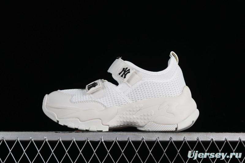 New York Yankees MLB Bigball Chunky Mask Jane Thick Platform Casual Sandals - 3ASDBCM4350IVS