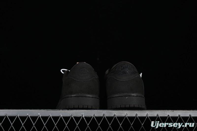 Nike Travis Scott x Air Jordan 1 Low OG AJ1 Reverse Swoosh Sneakers - DM7866-202