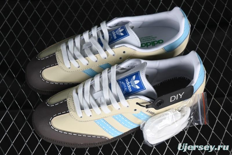 Adidas Originals Samba OG IG1024 Mechanical Magic Pudding Biscuit Custom Casual Sneakers - IG1024