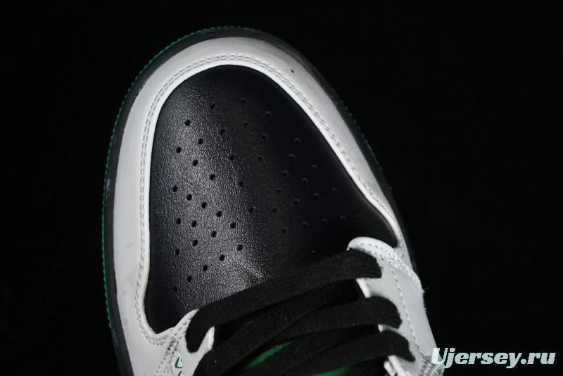 Nike Air Jordan 1 Low Retro Basketball Shoes with Panda Mischief Pioneer Rider Design - 553558-065