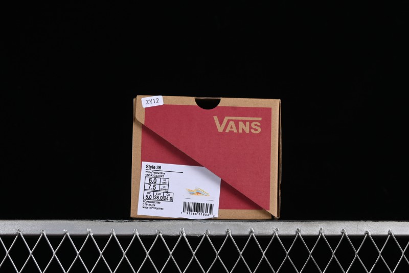Vans Style 36 Low-Top Casual Sneakers in Cheese & Sea Salt Colorway - VN0A3DZ3OXS