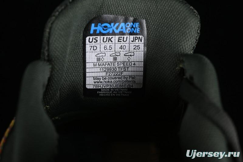 Hoka One One Mafate Speed 4 Low-Cut Professional Trail Running Shoes - 1129930 IFST