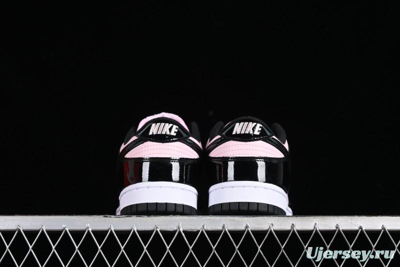 Nike Dunk Low SB Pink Black Casual Skate Shoes - DJ9955-600