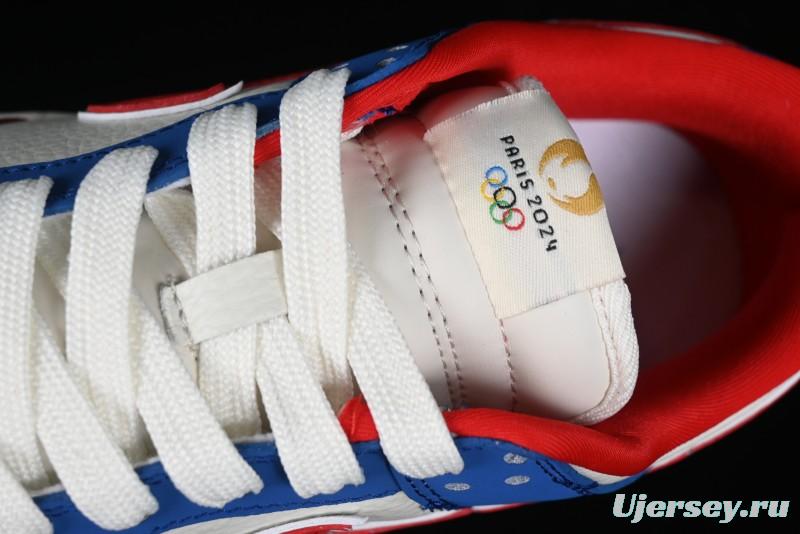 Nike SB Dunk Low Paris Olympics Limited Edition - Phrygian Cap Inspired Olympic Customized Anniversary Low-Top Casual Skate Shoes - XB3802-354