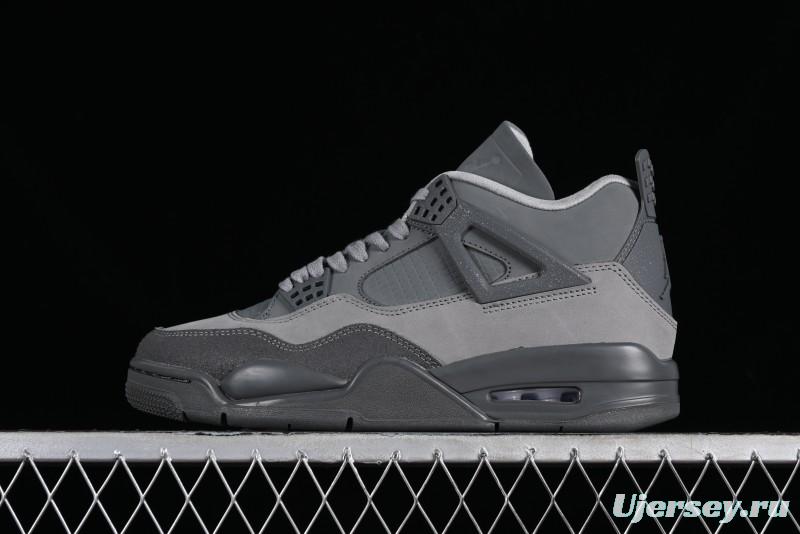Nike Air Jordan 4 Retro SE "Paris Olympics" Sneakers in Smoked Grey - FQ7928-001