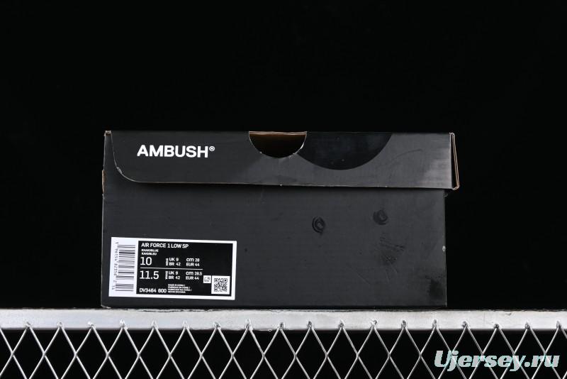 Nike Air Force 1 '07 Low Ambush Collaboration Casual Sneakers - DV3464-600