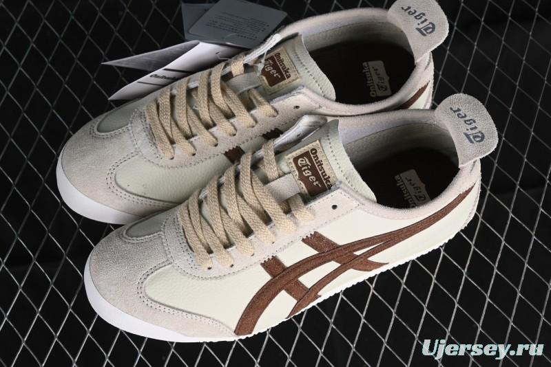 Onitsuka Tiger Mexico 66 Low-Top Leather Sneakers for Casual Running - 1183B391-251