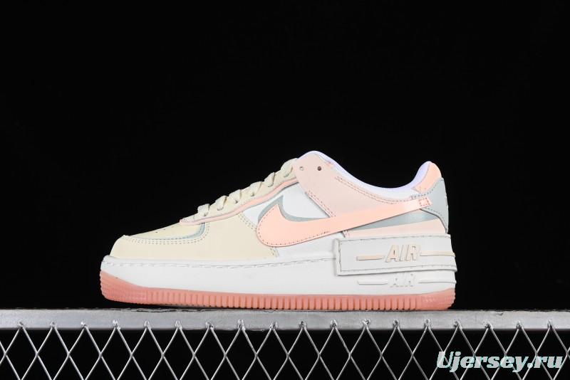 Nike Air Force 1 Shadow Low-Top Sneakers with Lightweight EVA Midsole - DZ1847-105