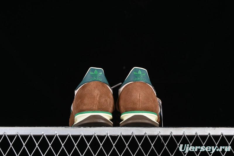 Adidas Originals SL 72 Retro Running Shoes with Ecotex Tongue and EVA Midsole - JH8648