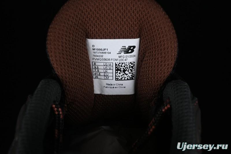 New Balance 1000 Series Retro Dad Style Low-Top Casual Running Shoes - M1000JF1