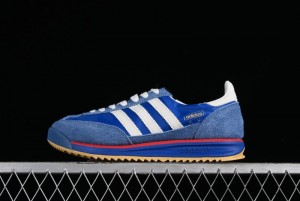Adidas Originals SL 72 RS Retro Running Shoes with Nylon Upper and Rubber Outsole - IG2132