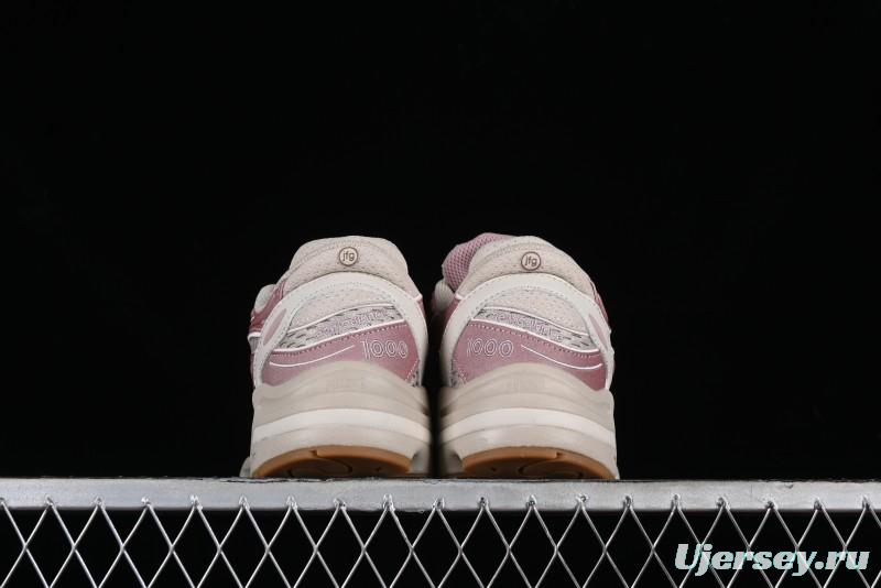 New Balance 1000 Series Retro Dad Style Low-Top Casual Running Shoes - M1000JG1