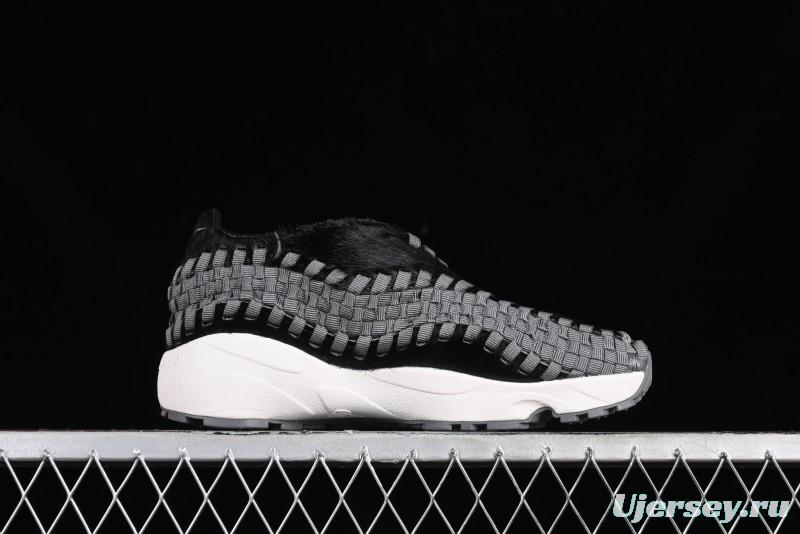 Nike Air Footscape Woven Asymmetrical Weave Slip-Resistant Low-Top Lifestyle Sneakers - FB1959-001