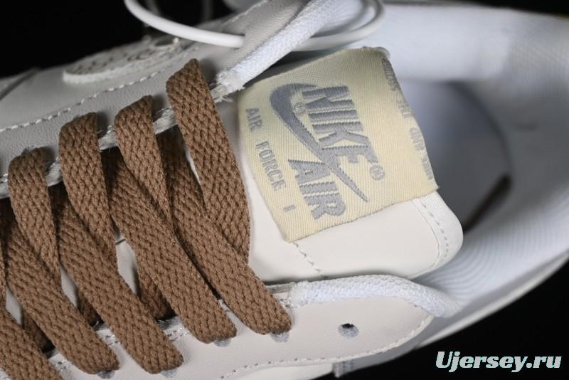 Nike Air Force 1 '07 Low x Kaws Casual Sneakers with Full-Length Air Cushion - CW2288-207