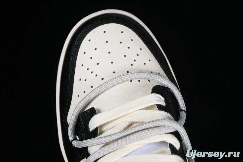 Nike Dunk Low Panda Prank Star Trek SB Strap Low-Top Casual Sneakers - DV0833-101