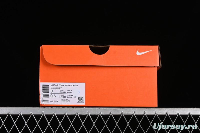Nike Air Zoom Structure 25 Cushioned Anti-Slip Comfort Running Shoes - DJ7883-300