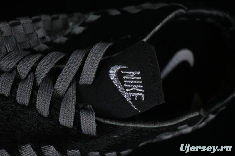 Nike Air Footscape Woven Asymmetrical Weave Slip-Resistant Low-Top Lifestyle Sneakers - FB1959-001