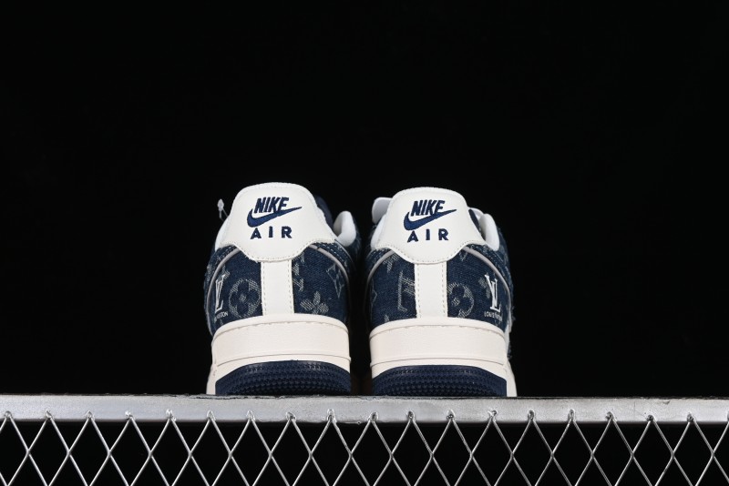 Nike Air Force 1 '07 Low LV Collaboration - Midnight Navy Low-Top Casual Sneakers - SJ2088-003