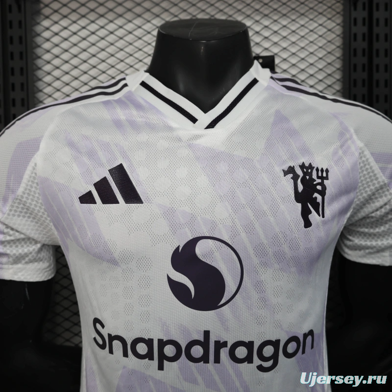 25/26 Player Version Manchester United Away Jersey