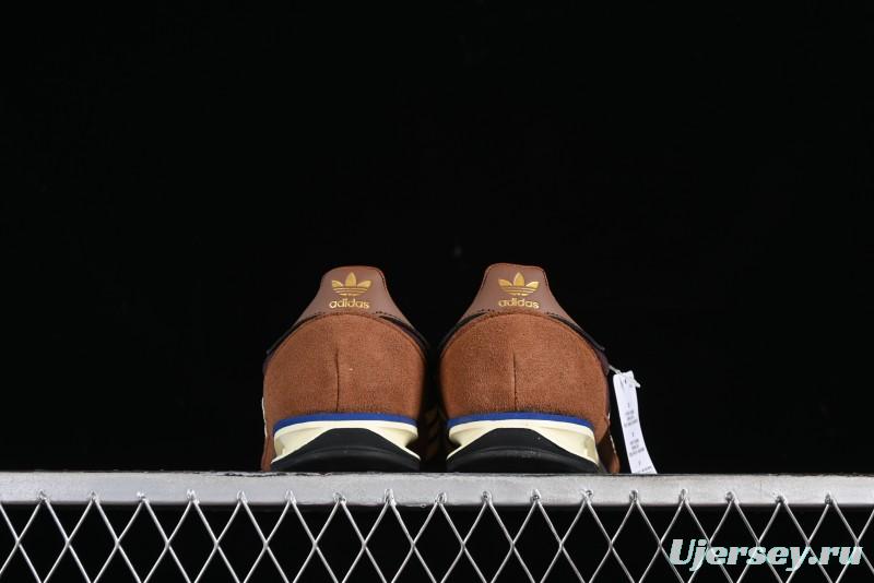 Adidas Originals SL 72 Retro Running Shoes with Nylon Upper and Suede Accents - IE3425