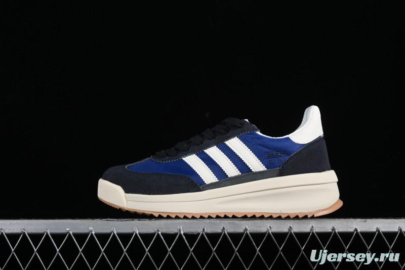 Adidas Originals SL 72 Retro Running Shoes with Nylon Upper and Rubber Outsole - IH5560