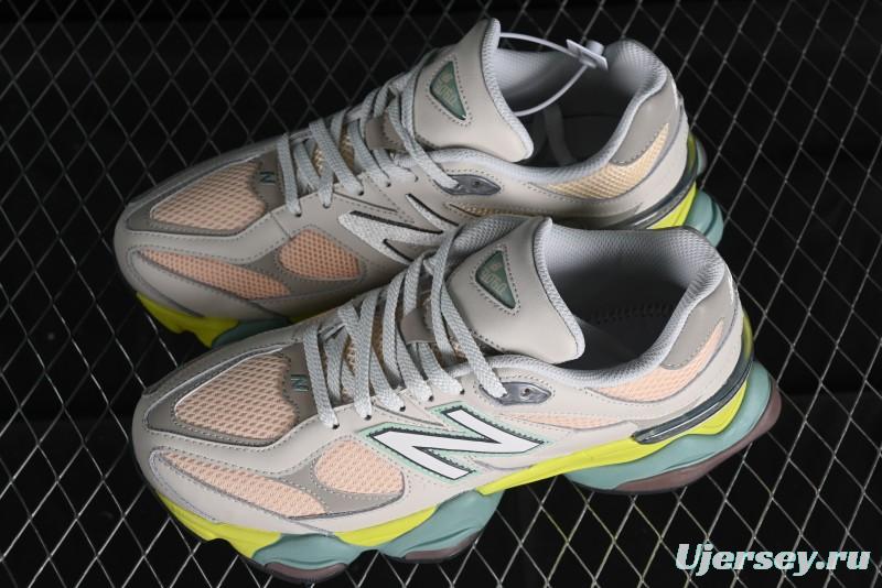 New Balance Joe Freshgoods x New Balance 9060 Retro Casual Running Sneakers with ABZORB Cushioning - U9060GCB