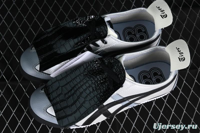 Onitsuka Tiger Mexico 66 Low-Top Leather Sneakers for Casual Running - 1183B493-100