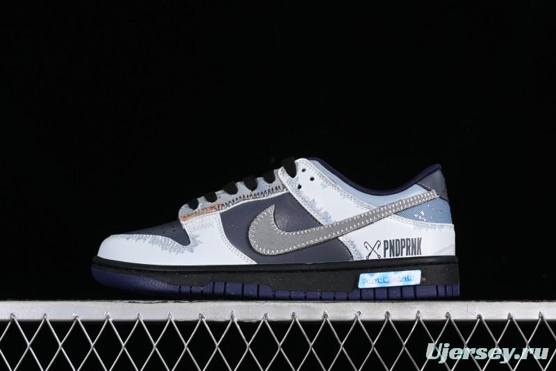 Nike Dunk Low Panda Prank Surf Fishing SB Strap Low-Top Casual Sneakers - FV8106-181