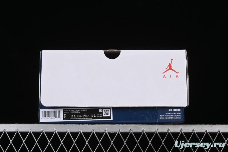 Nike Air Jordan 6 Retro "Olympic" Basketball Shoes - CT8529-164