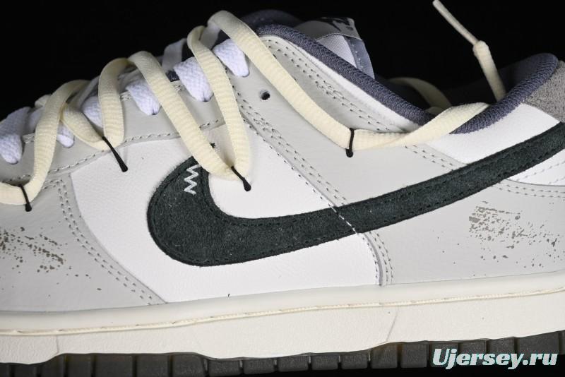 Nike Dunk Low SE Bubble Jellyfish Grey Island SB Strap Low-Top Casual Skate Shoes - FJ4188-100