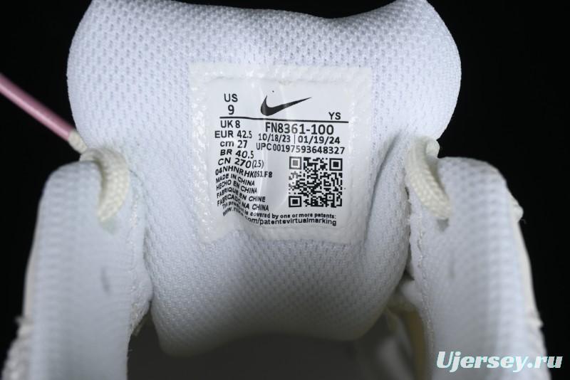 Nike Zoom Vomero 5 Retro Casual Running Shoes with EVA Midsole Cushion - FZ8361-100