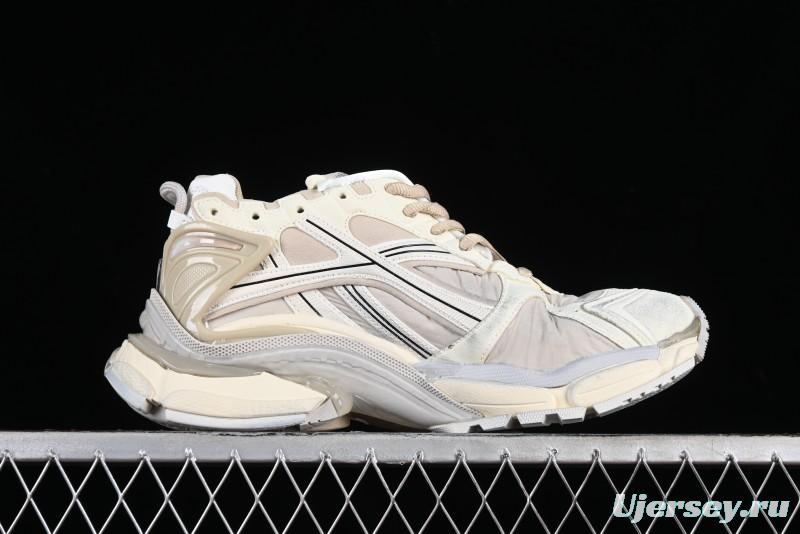 Balenciaga Runner Kith Four Color Retro Casual Sneakers - W3RNY9797